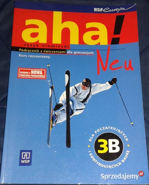 Aha 3B Język niemiecki A Potapowicz K Tkaczyk Chełm sprzedam
