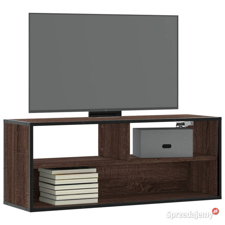 Szafka pod telewizor brązowy dąb 100x31x395 Warszawa