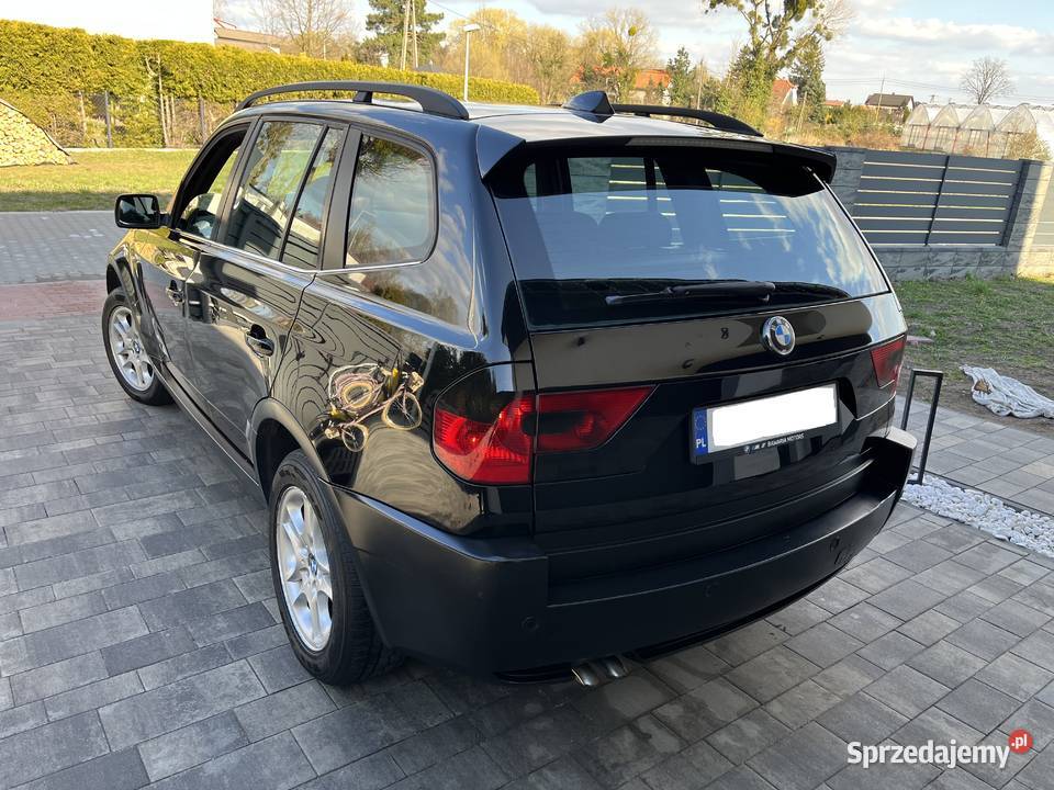 BMW X3 30D Automat 2005r Czarna Zadbana Toruń sprzedam