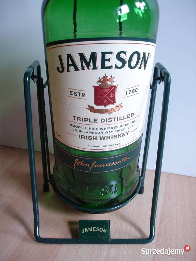 Butelka JAMESON 45L Antyki, Sztuka, Kolekcje lubuskie Zielona Góra
