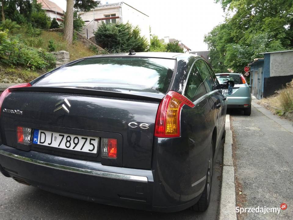 Citroen C6 22 D 173 2009r dolnośląskie Jelenia Góra