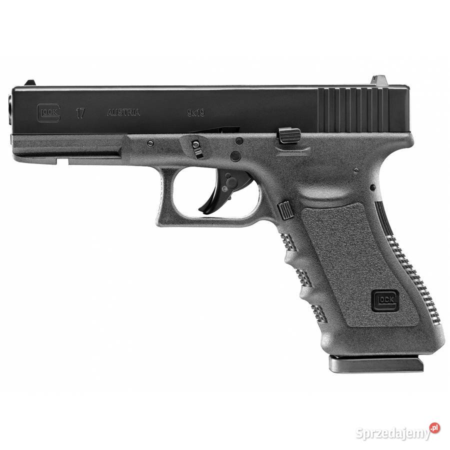 Pistolet wiatrówka Glock 17 blowback 45 mm BB Sporty strzeleckie i myślistwo Pabianice