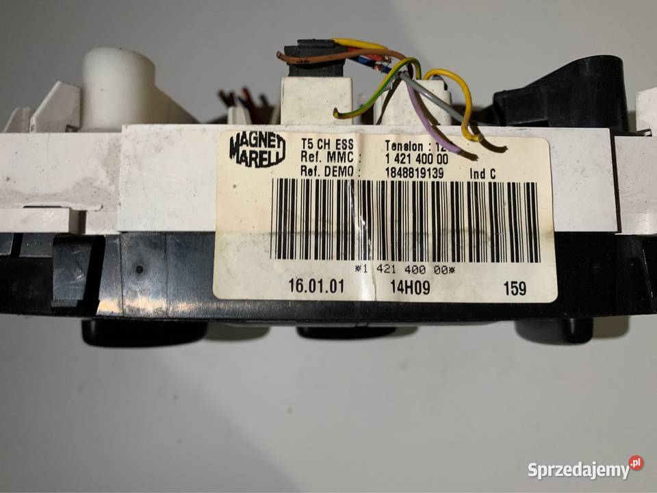 Panel sterowania nawiewem peugeot 307 1848819139 Szczecin