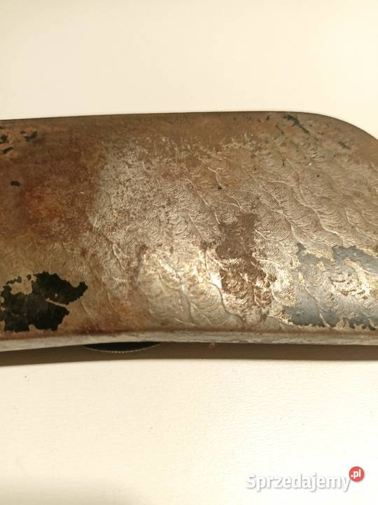 Etui pudełko na okulary blacha vintage