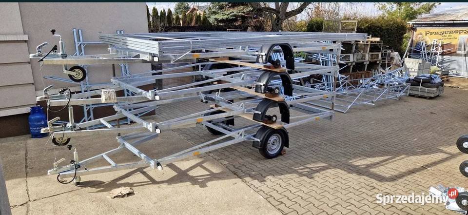 Przyczepa reklamowa pod baner