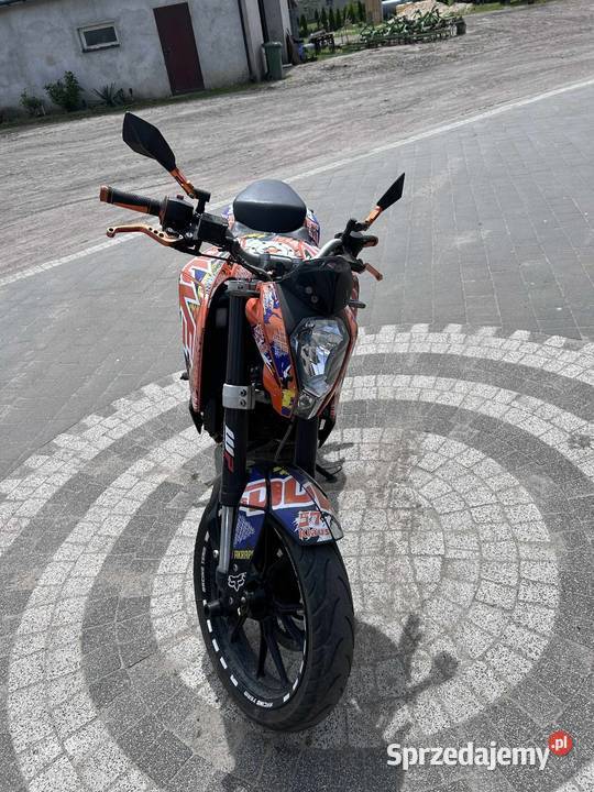 Ktm duke 125 Rok produkcji 2013 Strzegowo