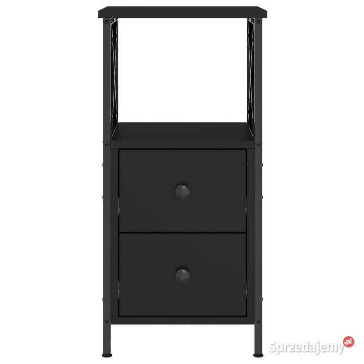 Szafka nocna czarna 34x355x70 materiał mazowieckie Warszawa