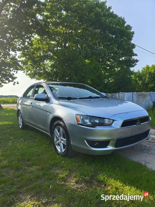 Mitsubishi Lancer 18 gaz 2010r z Belgii wielofunkcyjna kierownica Miączyn