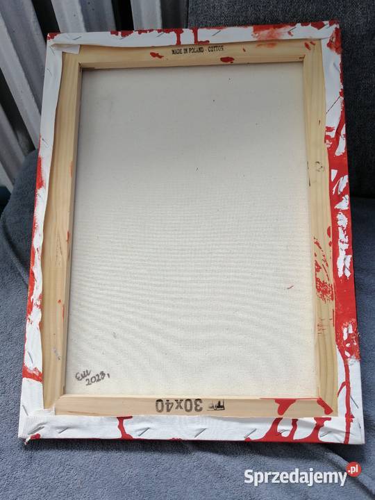 Wyjątkowy Obraz ręcznie malowany Suwałki