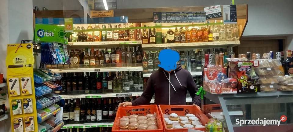 Regał na alkohol alkoholowy gondola przyscienna Modlniczka