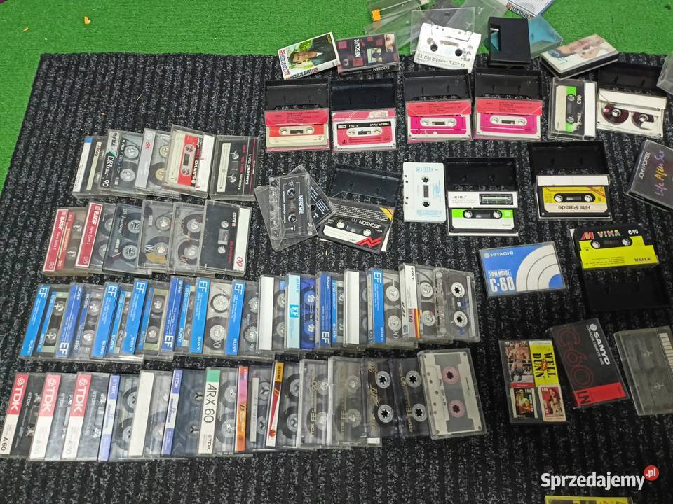 kolekcja kaset magnetofonowych ponad 310 sztuk podkarpackie