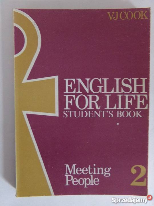 ENGLISH FOR LIFE STUDENTS BOOK MEETING PEOPLE angielski warmińsko-mazurskie Elbląg
