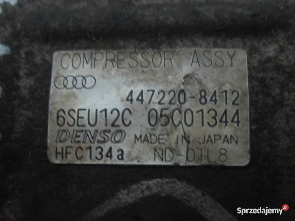 AUDI A4 B6 sprężarka klimatyzacji 4472208412 sprzedam