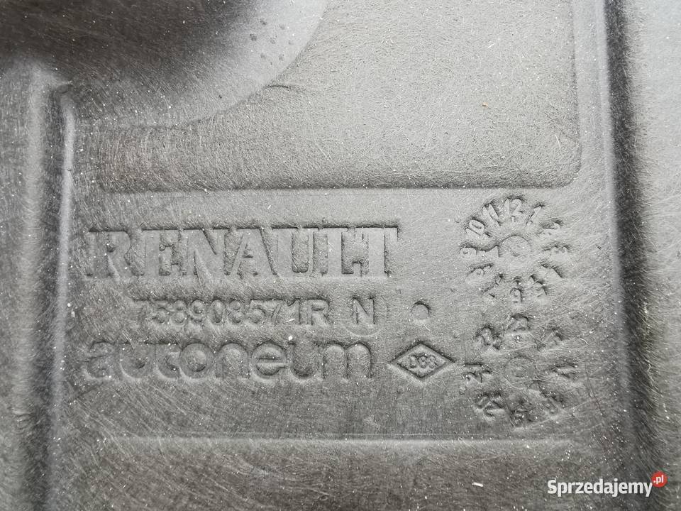 Płyta osłona pod silnik Renault Scenic 4 IV 16