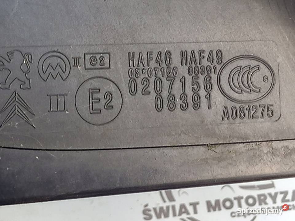CITROEN C3 II 12r lusterko lewe 96841092ZR świętokrzyskie