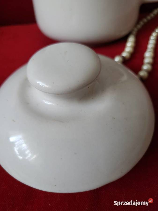 Stary antyczny dzbanek 12 L z syg Tulowice Łódź