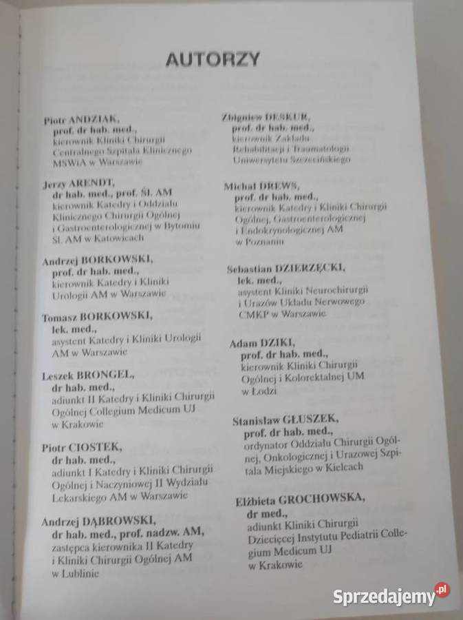 Przegląd piśmiennictwa Chirurgicznego 2003 Kielce