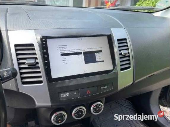 Radio Android 12 Mitusbishi Outlander 20052011 śląskie Ożarowice sprzedam