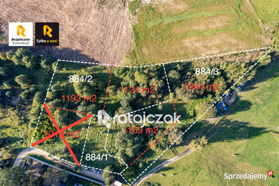 Działka 1010m2 Szemud Grzybowa