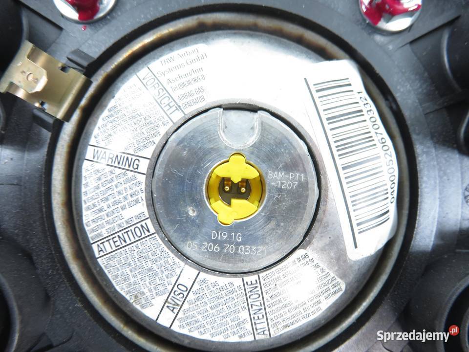 PODUSZKA KIEROWCY FORD FOCUS MK2 II osobowe