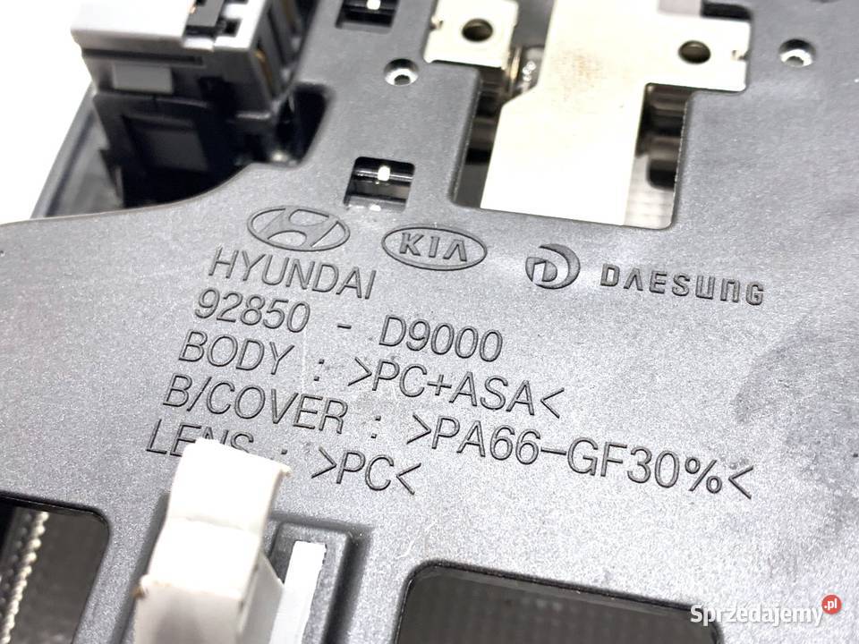 LAMPA SUFITOWA KIA SPORTAGE IV 92850D9000 SUV sprzedam