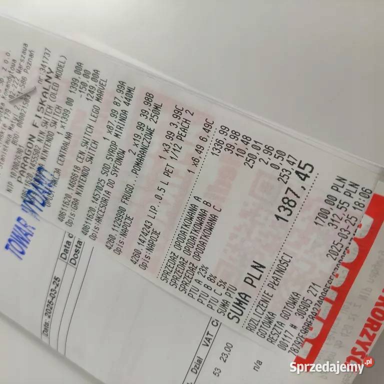 Nintendo switch Oled Wojnicz