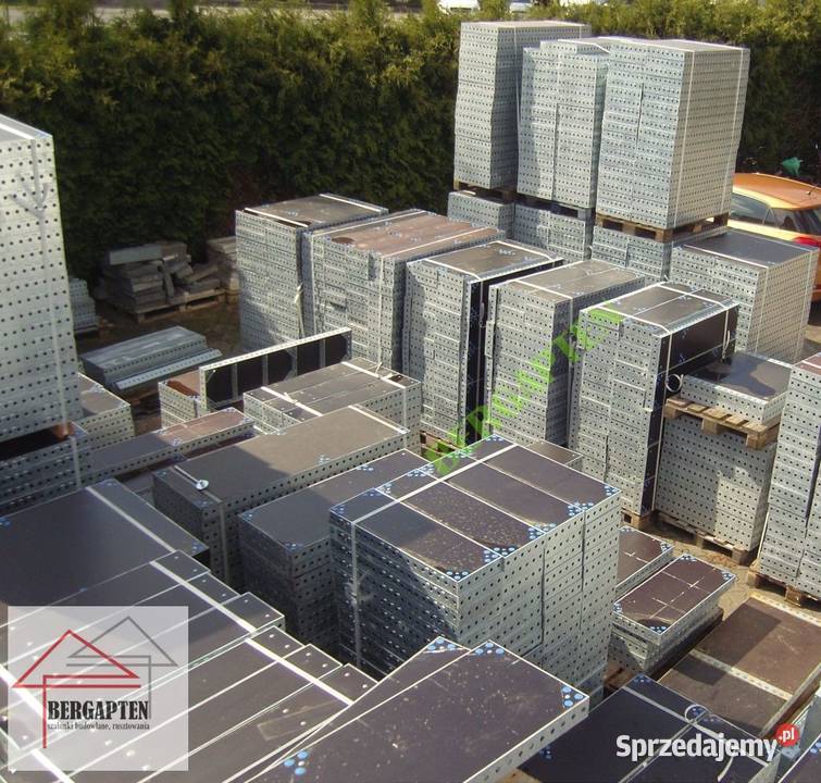 Szalunki lekkie ścienne 26 m2 tanie fundamentowe