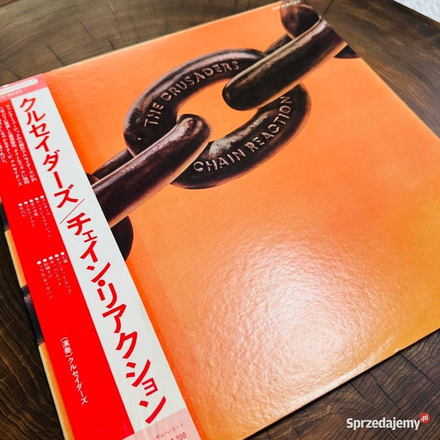 The Crusaders Chain Reaction EXEX Japan Obi LP płyta winylowa Kraków