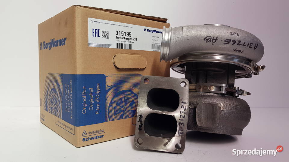 Nowa turbosprężarka SCHWITZER 315195 315156 Turbosprężarki Siedlce
