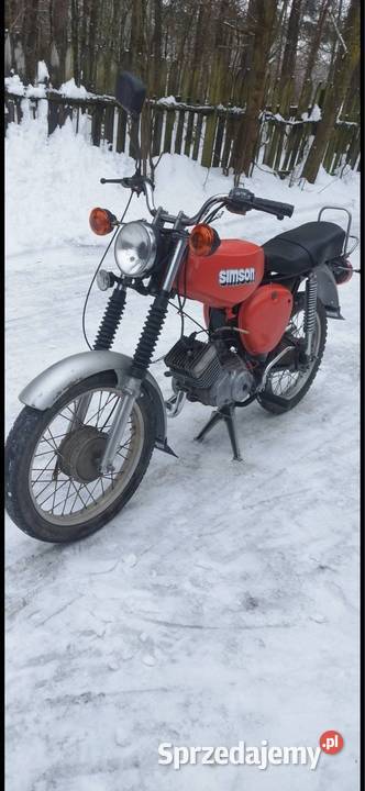 Simson S51 zarejestrowany Rok produkcji 1985 świętokrzyskie