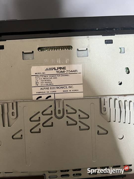 Radio Alpine tdm7544r Starogard Gdański