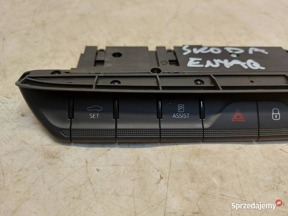 Skoda Enyaq 5LA iV60 PANEL PRZEŁĄCZNIKI osobowe