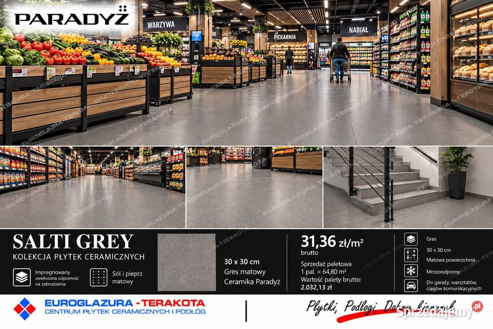 gres 3030 salti matowy impregnowany Gorzów Wielkopolski sprzedam