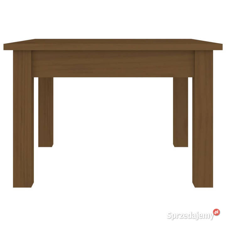 Stolik kawowy miodowy brąz 45x45x30 lite drewno Warszawa