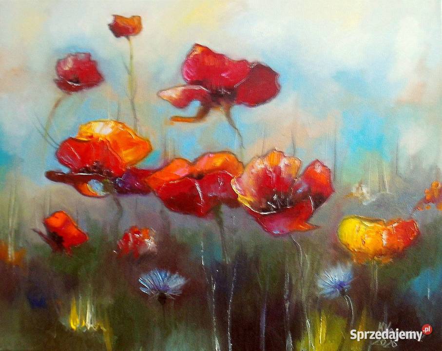 Obraz olejny Maki XXXIII