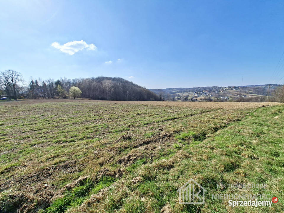 WieliczkaDobranowice budowlana 1178 ar widokowa polna Dobranowice