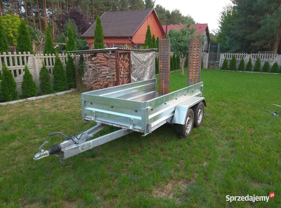 Przyczepka samochodowa Meyer Dmc 2 tony cała Kalisz
