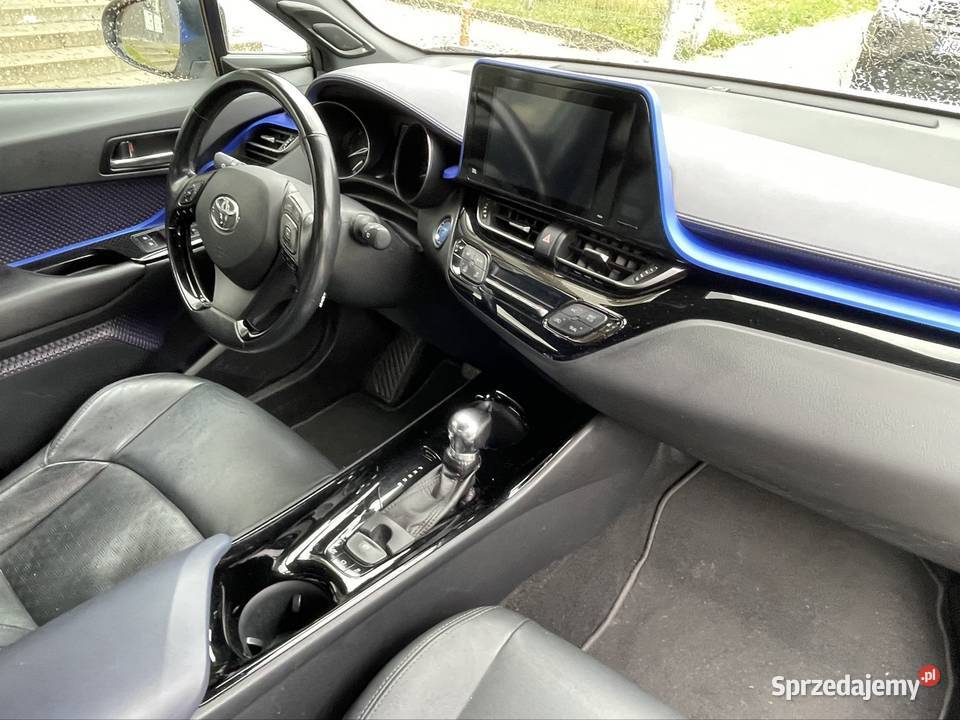 Piękna Toyota CHR 18 Hybrid Prestige Salon 1wszy wspomaganie kierownicy C-HR Gdańsk