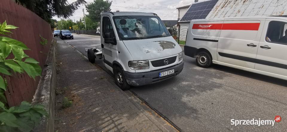 Opel movano 28 tdi rama do zabudowy Radom