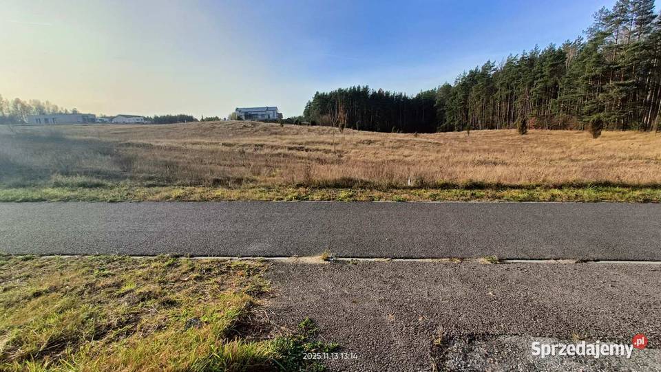 Sprzedam działkę budowlanousługową 205zł/m2 Kościerzyna-Wybudowanie