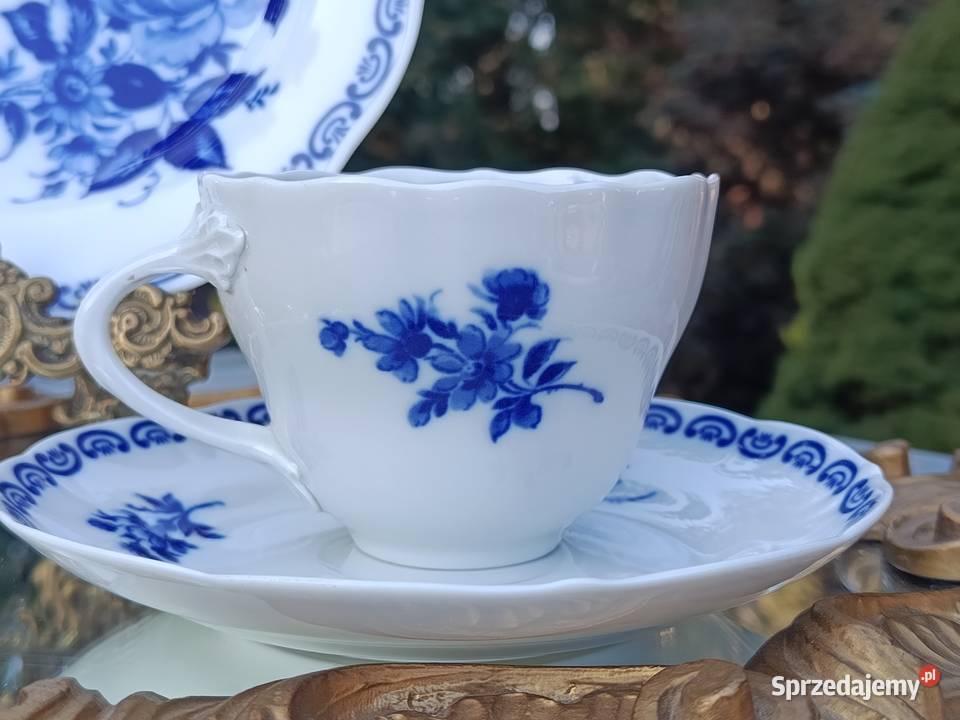 Filiżanka Trio porcelanowe Plaue lubuskie Klenica