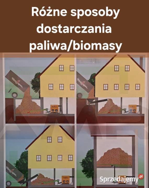 NOWY Kocioł na biomasę trocinę zrębkę klasa 5 pomorskie Pałubice