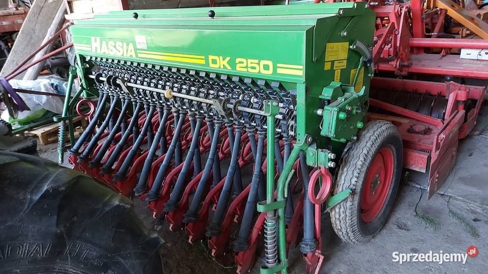 siewnik hassia dk 250 nieuszkodzony Siewniki i sadzarki Mielec