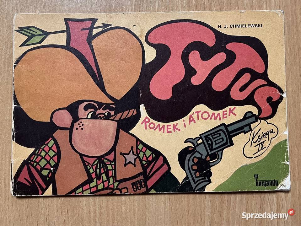 Tytus Romek i ATomek Księga IX Tytus na Dzikim Książki i Podręczniki kujawsko-pomorskie Grudziądz