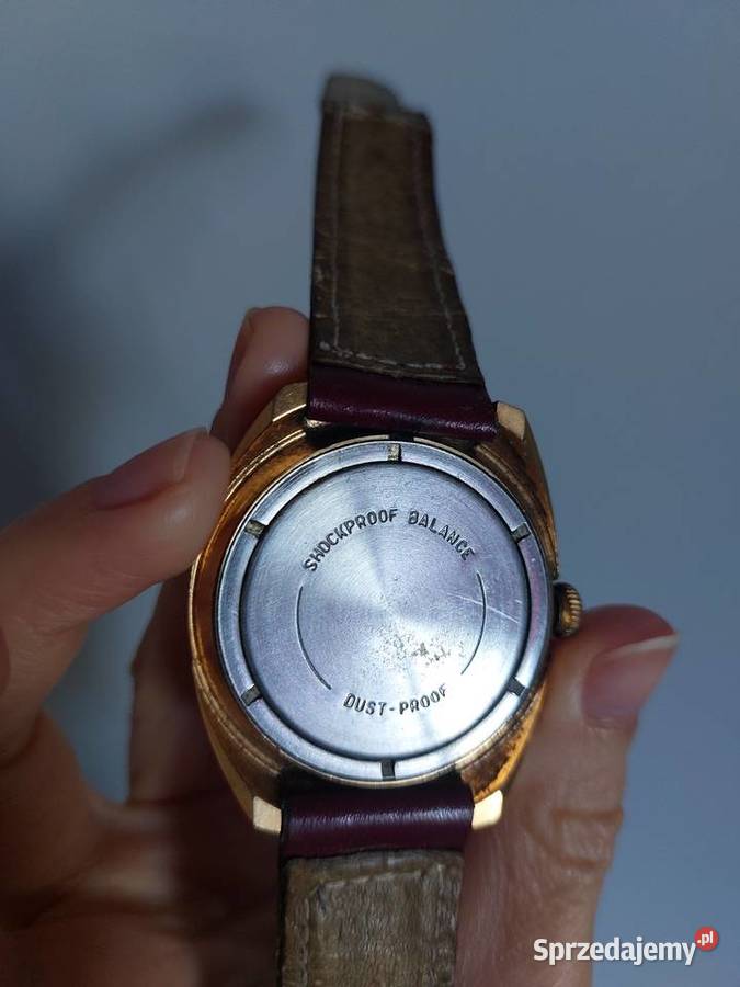 zegarek Wostok ZSRR 17 Jewels czerwona tarcza Poznań