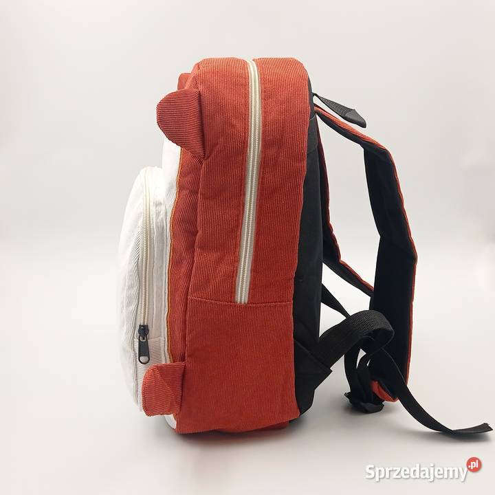 Plecak Sztruksowy Pies Akita Artykuły szkolne śląskie Zawiercie