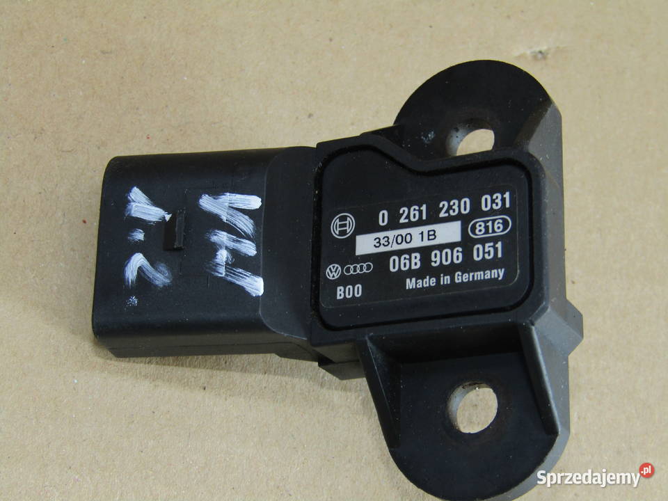 CZUJNIK CIŚNIENIA MAPSENSOR VW POLO 12 06B906051 łódzkie Mysłaków sprzedam