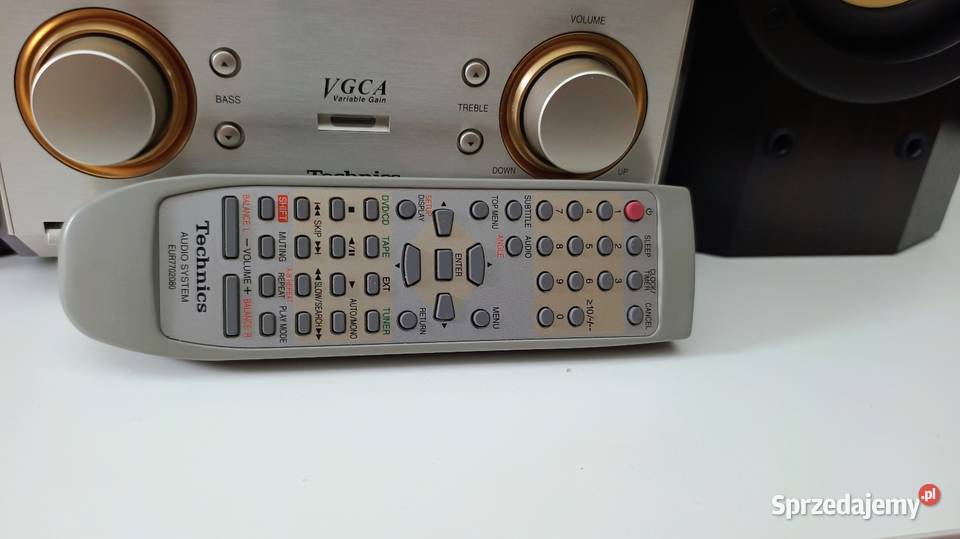 Wieża Technics hdv600 z DVD Produkcji Japońskiej Ostrzeszów sprzedam