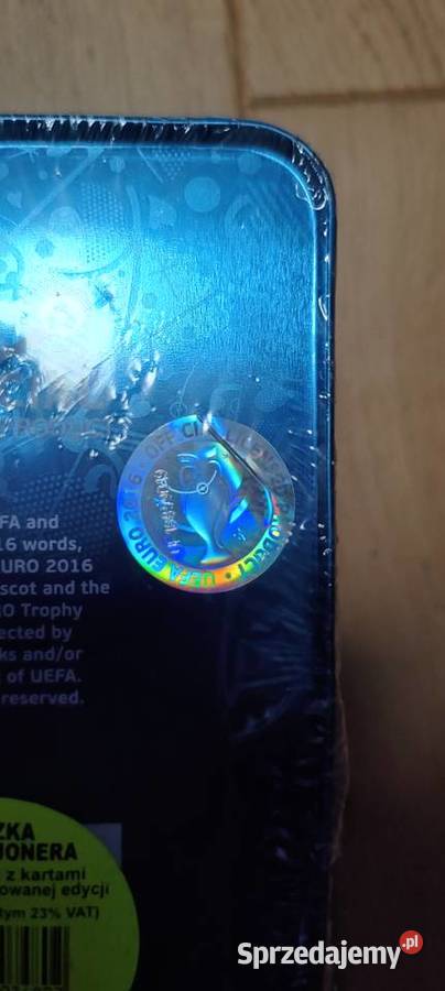 Puszka kolekcjonera FIFA EURO 2016 KARTY Lublin