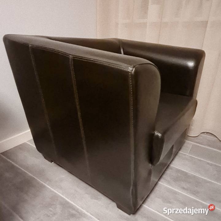 Skorzane używane solidne styl kolonialny sofa wielkopolskie Poznań sprzedam